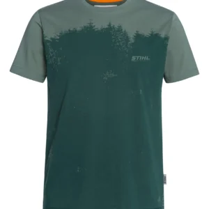 T-shirt 'forest', πράσινο, S