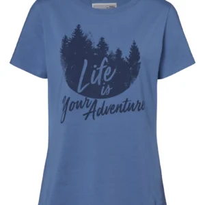 T-shirt SZ XL Γυναικείο "LIFE" Μπλε